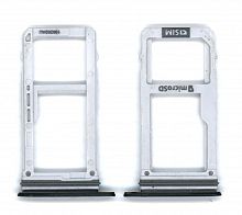Лоток для SIM-карты Samsung Galaxy A3 (A320F) черный