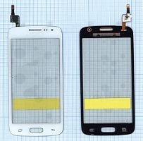 Сенсорное стекло (тачскрин) для Samsung Galaxy Core LTE SM-G386F белое
