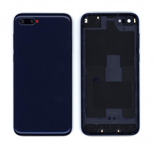 Задняя крышка для Huawei Y5 2018 синяя Задняя крышка для Huawei Y5 2018 синяя