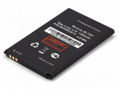 Sino Power Аккумулятор для телефона Fly IQ238 Jazz (BL7401)