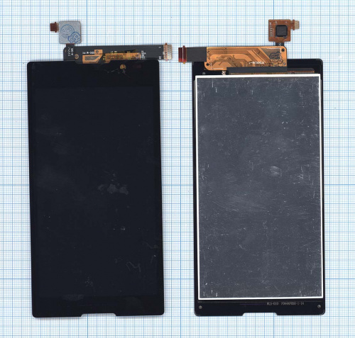 Модуль (матрица + тачскрин) для Sony Xperia C (C2305) черный