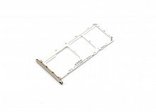 Лоток для SIM-карты Huawei Y6 2018 золотой