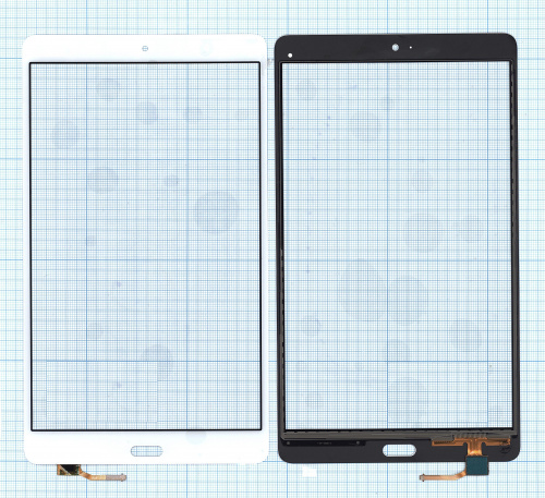 Сенсорное стекло (тачскрин) для Huawei MediaPad M3 8.4 белое Сенсорное стекло (тачскрин) для Huawei MediaPad M3 8.4 белое