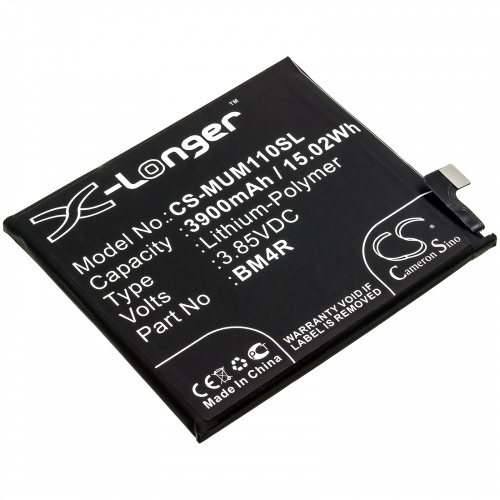 Аккумулятор CS-MUM110SL BM4R для Xiaomi Mi 10 Lite 3.85V / 3900mAh / 15.02Wh Аккумулятор CS-MUM110SL BM4R для Xiaomi Mi 10 Lite 3.85V / 3900mAh / 15.02Wh