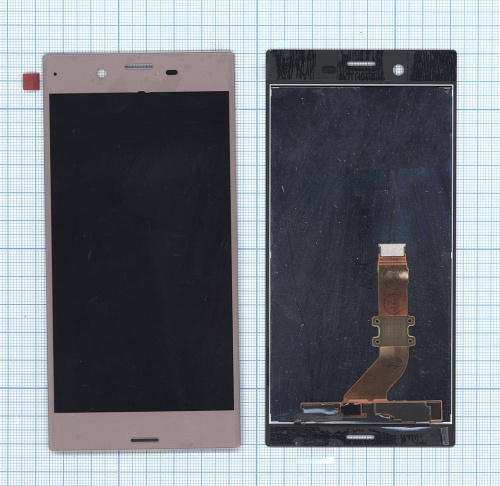 Модуль (матрица + тачскрин) для Sony Xperia XZ (F8332) розовый Модуль (матрица + тачскрин) для Sony Xperia XZ (F8332) розовый