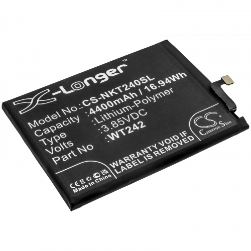 Аккумулятор CS-NKT240SL WT242 для Nokia 2.4  3.85V / 4400mAh / 16.94Wh