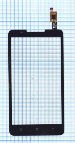 Сенсорное стекло (тачскрин) для Lenovo A766 черное Сенсорное стекло (тачскрин) для Lenovo A766 черное