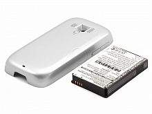Cameron Sino Усиленный аккумулятор для HTC Touch Pro2 (серебристая крышка)