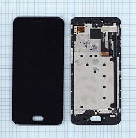 Модуль (матрица + тачскрин) для Meizu Pro 6 TFT черный
