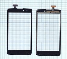 Сенсорное стекло (тачскрин) для OPPO Clover / R815 / R815T черное