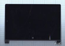Модуль (матрица + тачскрин) для Lenovo Yoga Tablet 2 1051L черный с рамкой черный