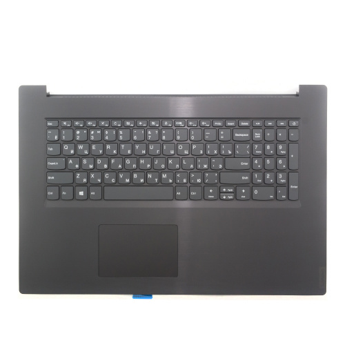 Клавиатура для ноутбука Lenovo V340-17IWL серая с серым топкейсом
