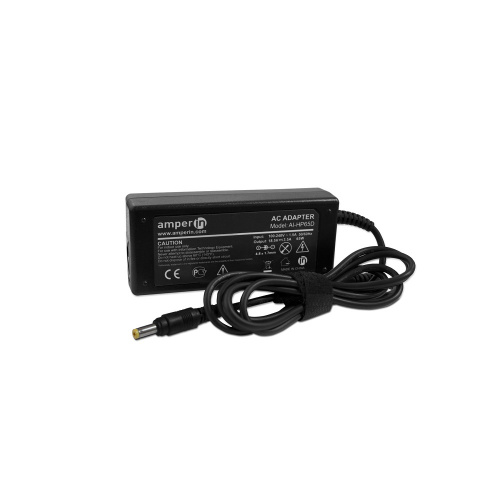 Блок питания (сетевой адаптер) Amperin AI-HP65D для ноутбуков HP 18.5V 3.5A 4.8x1.7 Блок питания (сетевой адаптер) Amperin AI-HP65D для ноутбуков HP 18.5V 3.5A 4.8x1.7