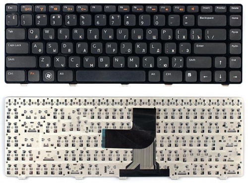 Клавиатура для ноутбука Dell XPS 15 L502X M5040 N5050 N5040 N4110 черная