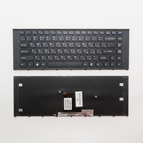 Клавиатура для ноутбука Sony Vaio VPC-EA черная с рамкой