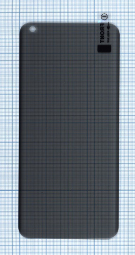 Защитное стекло UV Nano Privacy "Анти-шпион" для Xiaomi 10/10 Pro