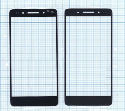 Стекло для Huawei Honor 7 черное Стекло для Huawei Honor 7 черное