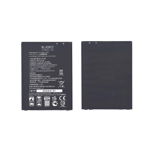 Аккумуляторная батарея BL-45B1F для LG F600, F720S 3000mAh / 11.55Wh 3,85V Аккумуляторная батарея BL-45B1F для LG F600, F720S 3000mAh / 11.55Wh 3,85V