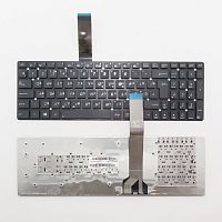 Клавиатура для ноутбука Asus K55 черная без рамки