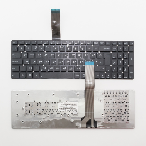 Клавиатура для ноутбука Asus K55 черная без рамки