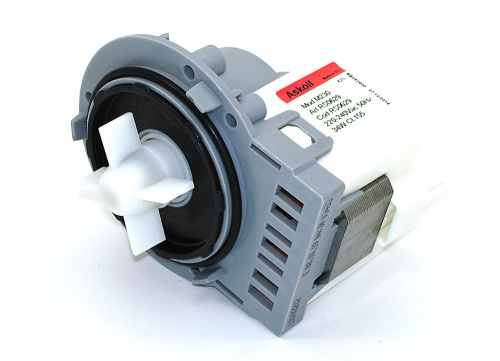 Насос сливной (помпа) Askoll 34 Вт M331/M230/M223 для стиральной машины Indesit, Ariston VER-1