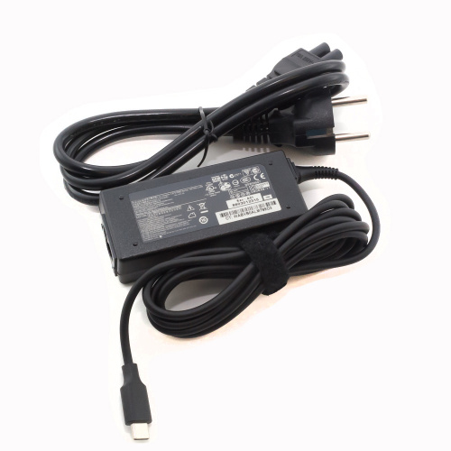 Зарядка для ноутбука HP 5V 3A, 9V 3A, 15V 3A, 19.5V 2.25A, 20V 2.25A (45W) Type C