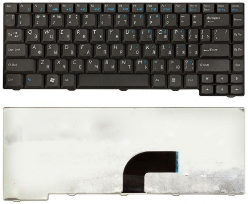 Клавиатура для ноутбука Benq Joybook U121W черная Клавиатура для ноутбука Benq Joybook U121W черная