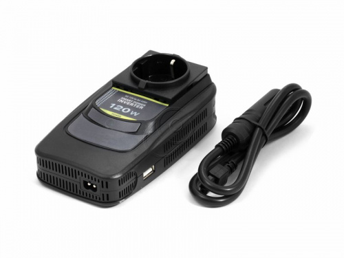 Sino Power Автомобильный инвертор 12-220В 120 Вт с USB