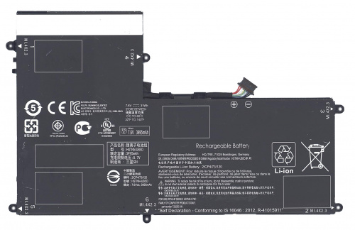 Аккумуляторная батарея AO02XL для HP ELITEPAD 1000 31Wh Аккумуляторная батарея AO02XL для HP ELITEPAD 1000 31Wh