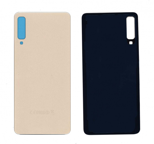 Задняя крышка для Samsung Galaxy A7 (2018) SM-A750F золотая Задняя крышка для Samsung Galaxy A7 (2018) SM-A750F золотая
