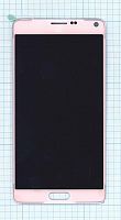 Модуль (матрица + тачскрин) для Samsung Galaxy Note 4 SM-N910C розовый