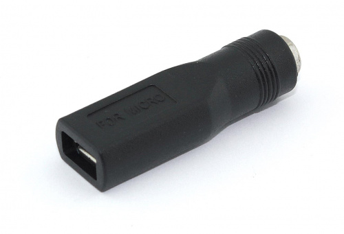 Переходник 5,5х2,5 на Micro USB мама