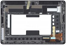 Модуль (матрица + тачскрин) для Asus MeMo Pad Smart 10 ME301T ME301 5280 rev 4 черный с рамкой