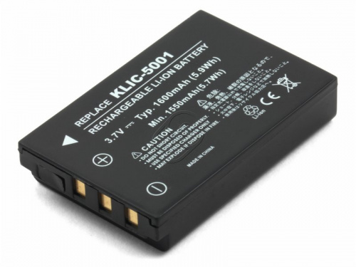 Sino Power Усиленный аккумулятор для фотоаппарата DB-L50, KLIC-5001 Sino Power Усиленный аккумулятор для фотоаппарата DB-L50, KLIC-5001