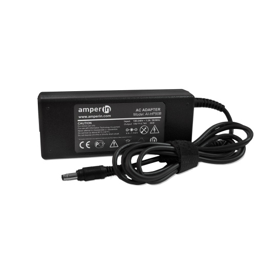 Блок питания (сетевой адаптер) Amperin AI-HP90B для ноутбуков HP 19V 4.74A 4.8x1.7 (bullet) Блок питания (сетевой адаптер) Amperin AI-HP90B для ноутбуков HP 19V 4.74A 4.8x1.7 (bullet)