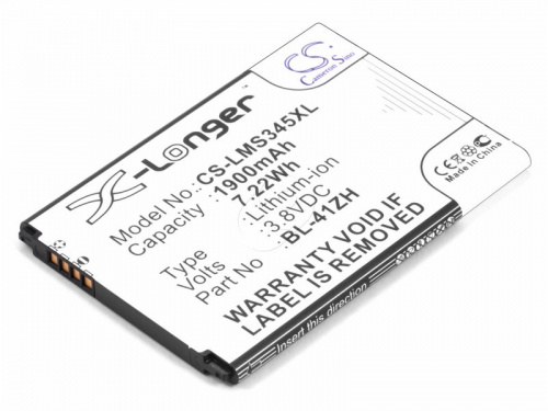 Cameron Sino Аккумулятор для телефона LG D221 L50 (BL-41ZH) 1900mAh
