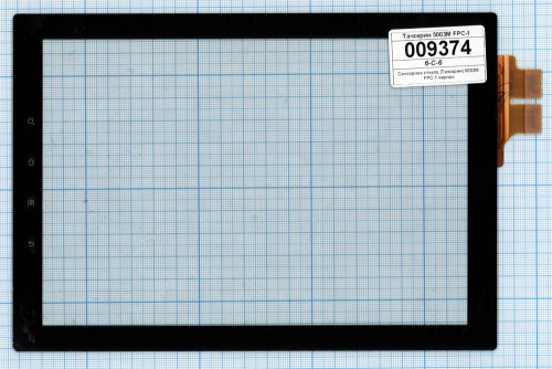 Сенсорное стекло (тачскрин) 5003M FPC-1 черное Сенсорное стекло (тачскрин) 5003M FPC-1 черное