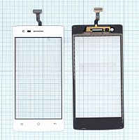 Сенсорное стекло (тачскрин) для OPPO Neo 5 (2015) белое