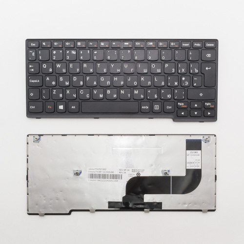 Клавиатура для ноутбука Lenovo Yoga 11S черная с рамкой