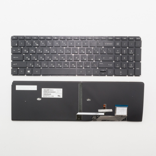 Клавиатура для ноутбука HP Envy M6-K, M6-K100 черная с подсветкой