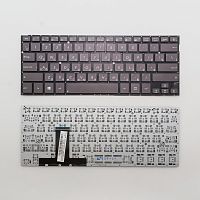 Клавиатура для ноутбука Asus Zenbook UX31 черная без рамки, под подсветку