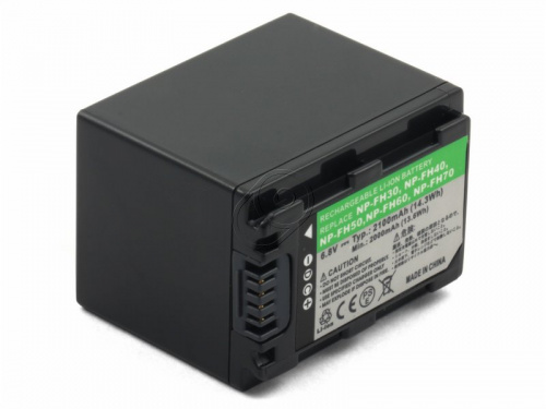 Sino Power Усиленный аккумулятор для видеокамеры Sony NP-FH60, NP-FH70 Sino Power Усиленный аккумулятор для видеокамеры Sony NP-FH60, NP-FH70