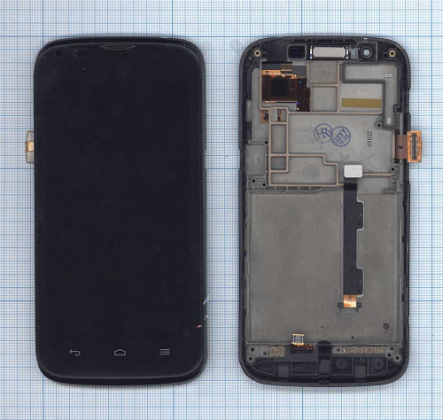 Модуль (матрица + тачскрин) для Huawei Ascend P1 LTE черный с рамкой Модуль (матрица + тачскрин) для Huawei Ascend P1 LTE черный с рамкой