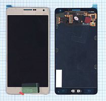 Модуль (матрица + тачскрин) для Samsung Galaxy A7 SM-A700F золотистый