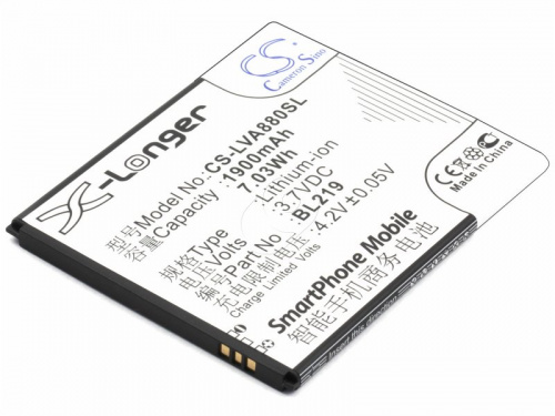 Cameron Sino Аккумулятор для телефона Lenovo A388t, A880, A916, S856 (BL219) Cameron Sino Аккумулятор для телефона Lenovo A388t, A880, A916, S856 (BL219)