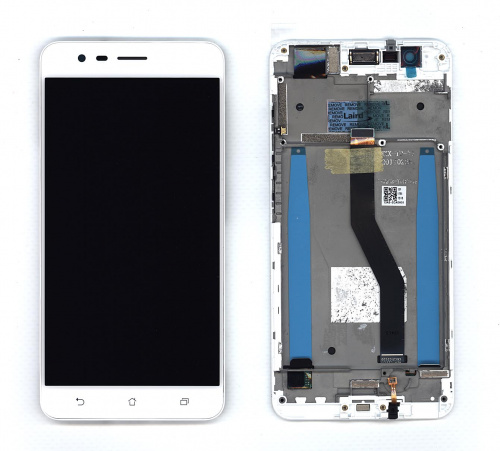 Модуль (матрица + тачскрин) для Asus ZenFone 3 Zoom ZE553KL белый с рамкой Модуль (матрица + тачскрин) для Asus ZenFone 3 Zoom ZE553KL белый с рамкой