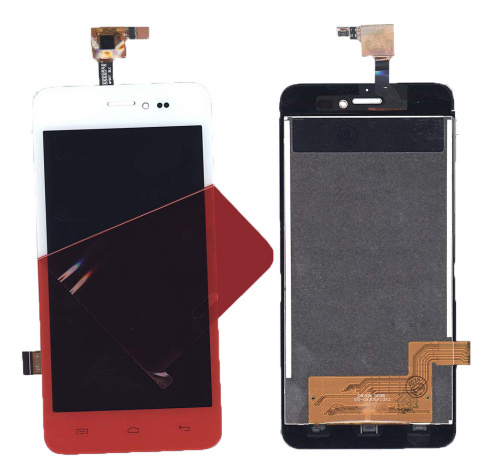 Модуль (матрица + тачскрин) для Explay Craft белый Модуль (матрица + тачскрин) для Explay Craft белый