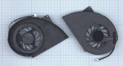 Вентилятор (кулер) для ноутбука Toshiba Qosimio X500 X505 P500 P500D P505 P505D VER-3 (без крышки)