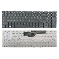 Клавиатура для ноутбука Samsung NP300E5A черная без рамки (английская)